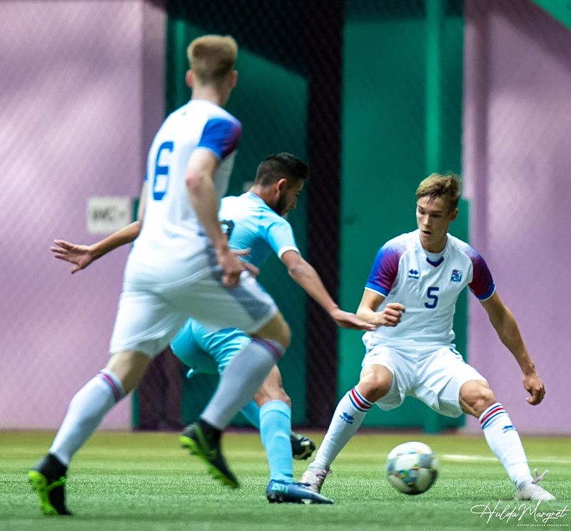 Myndaveisla: Flottur sigur U17 gegn Ísrael
