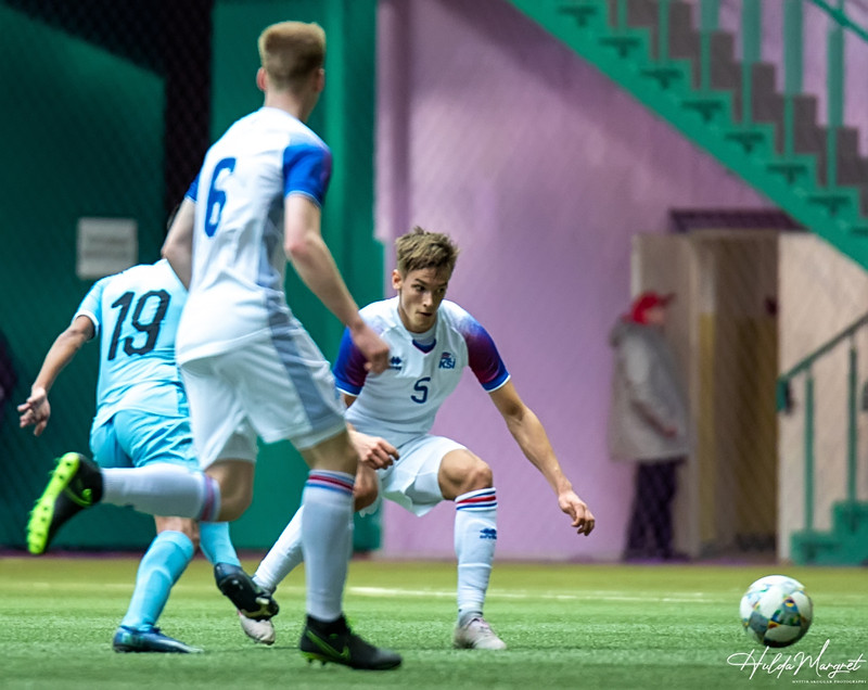Myndaveisla: Flottur sigur U17 gegn Ísrael