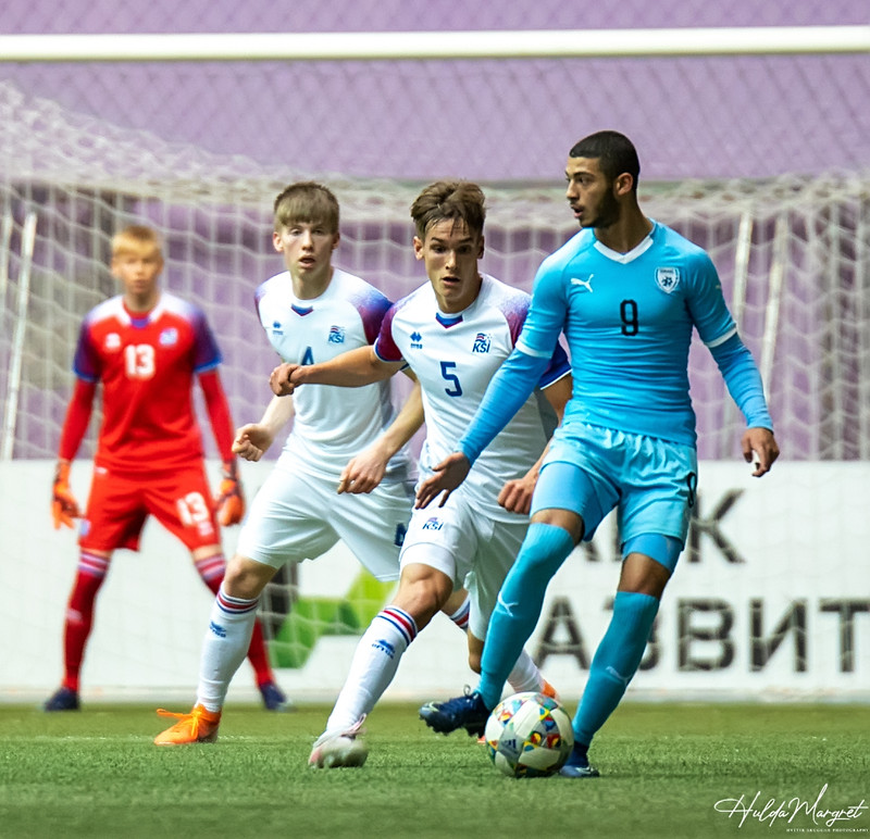 Myndaveisla: Flottur sigur U17 gegn Ísrael