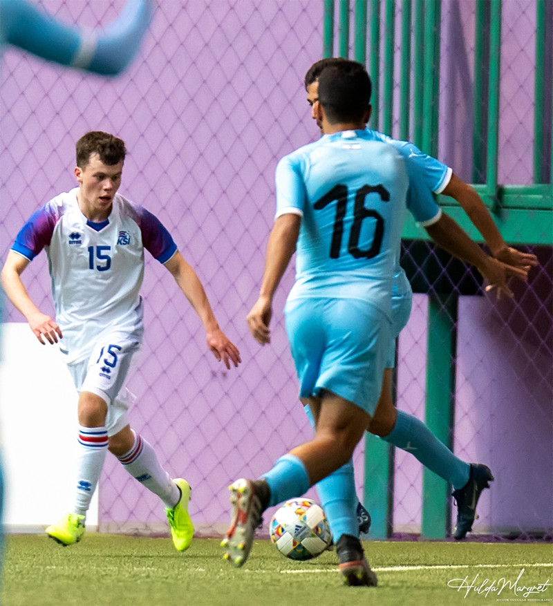 Myndaveisla: Flottur sigur U17 gegn Ísrael
