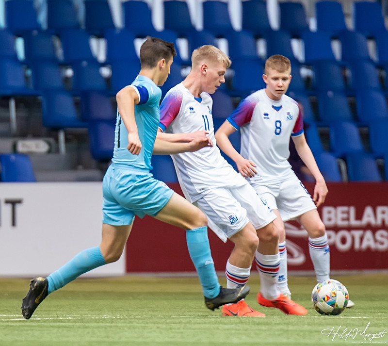Myndaveisla: Flottur sigur U17 gegn Ísrael