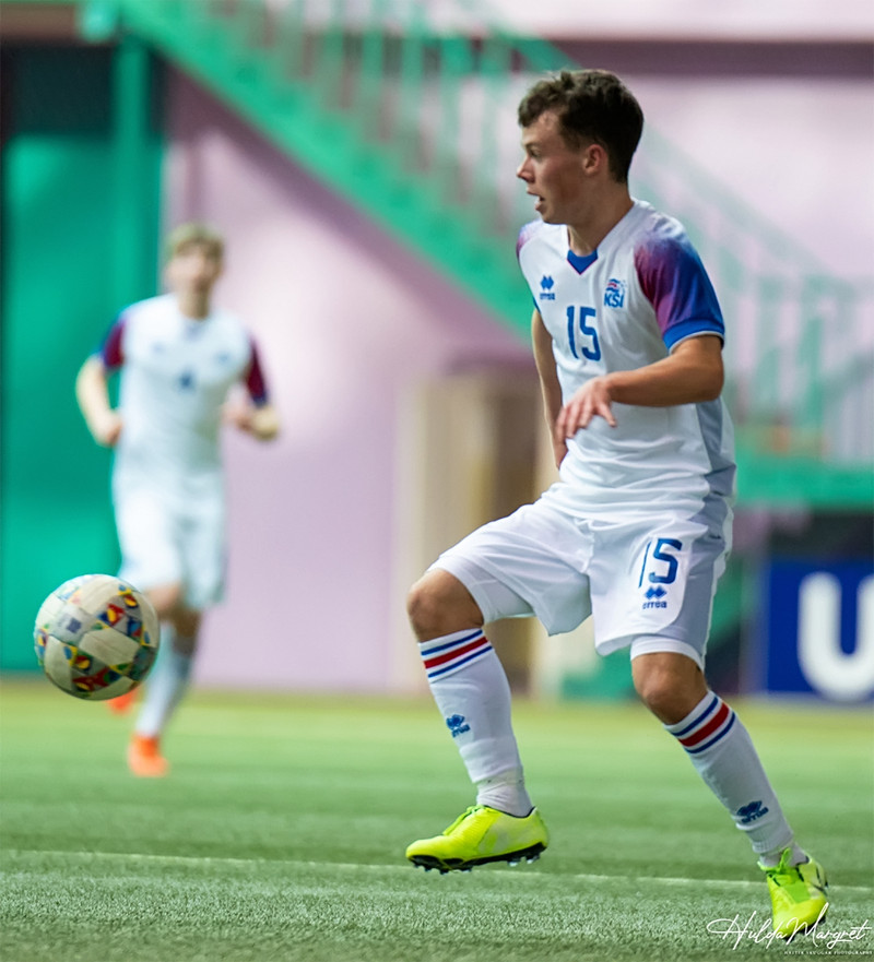 Myndaveisla: Flottur sigur U17 gegn Ísrael