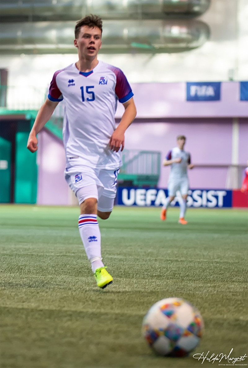 Myndaveisla: Flottur sigur U17 gegn Ísrael