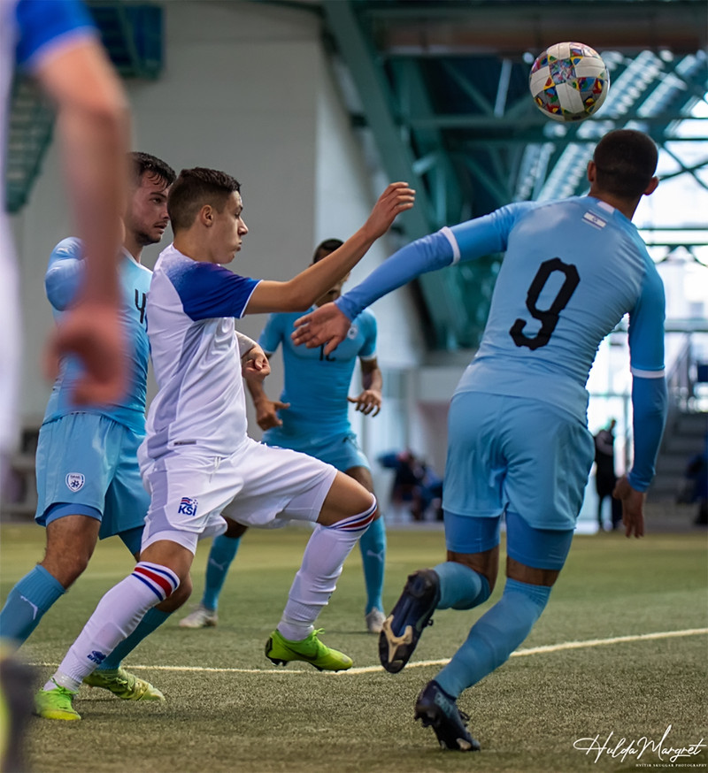 Myndaveisla: Flottur sigur U17 gegn Ísrael