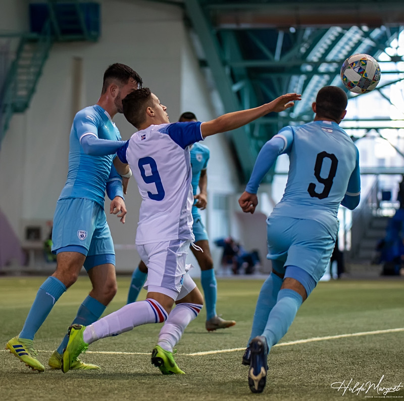 Myndaveisla: Flottur sigur U17 gegn Ísrael