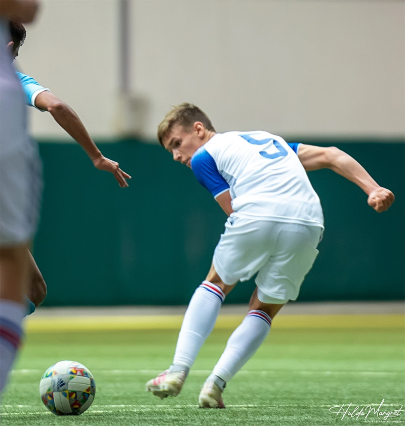 Myndaveisla: Flottur sigur U17 gegn Ísrael