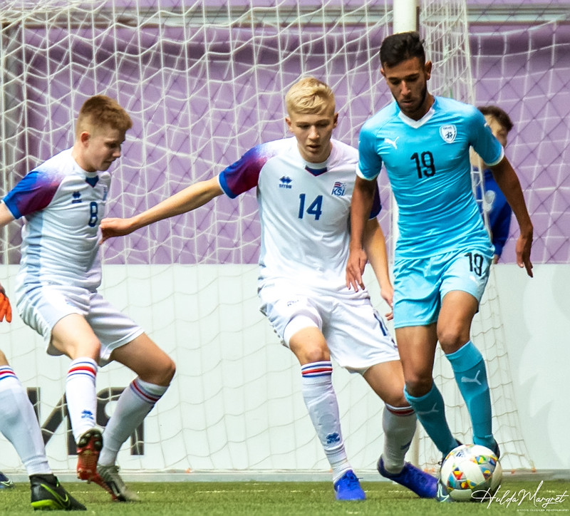 Myndaveisla: Flottur sigur U17 gegn Ísrael