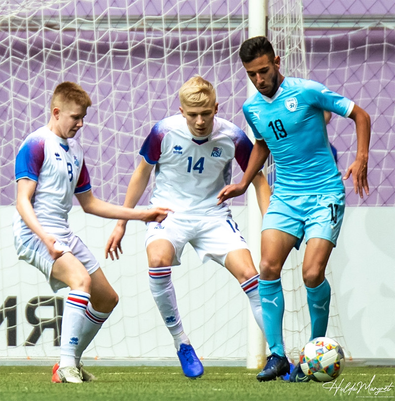 Myndaveisla: Flottur sigur U17 gegn Ísrael