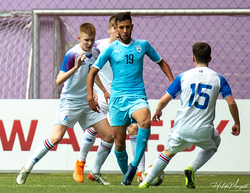 Myndaveisla: Flottur sigur U17 gegn Ísrael