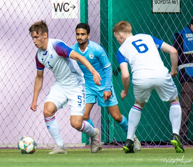 Myndaveisla: Flottur sigur U17 gegn Ísrael