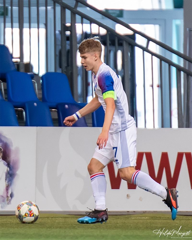 Myndaveisla: Flottur sigur U17 gegn Ísrael