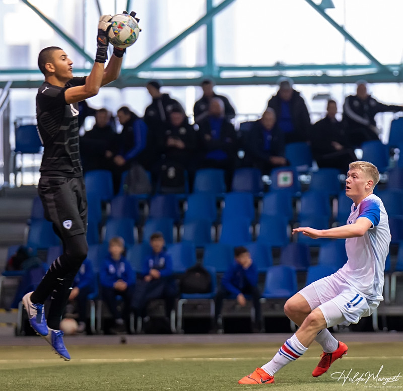 Myndaveisla: Flottur sigur U17 gegn Ísrael
