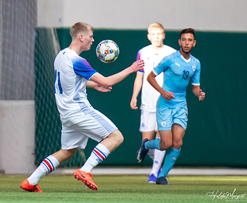 Myndaveisla: Flottur sigur U17 gegn Ísrael