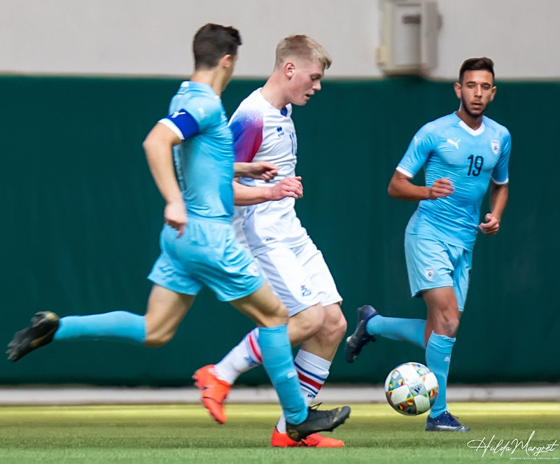 Myndaveisla: Flottur sigur U17 gegn Ísrael