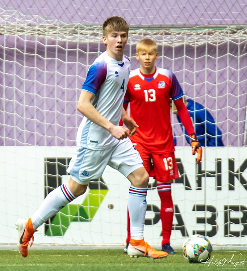 Myndaveisla: Flottur sigur U17 gegn Ísrael