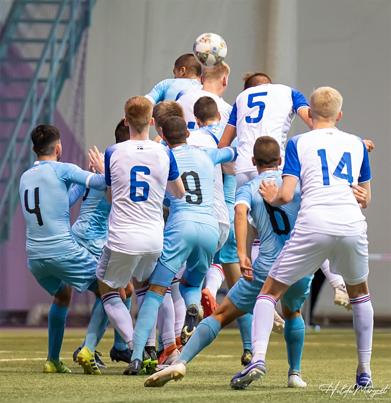 Myndaveisla: Flottur sigur U17 gegn Ísrael