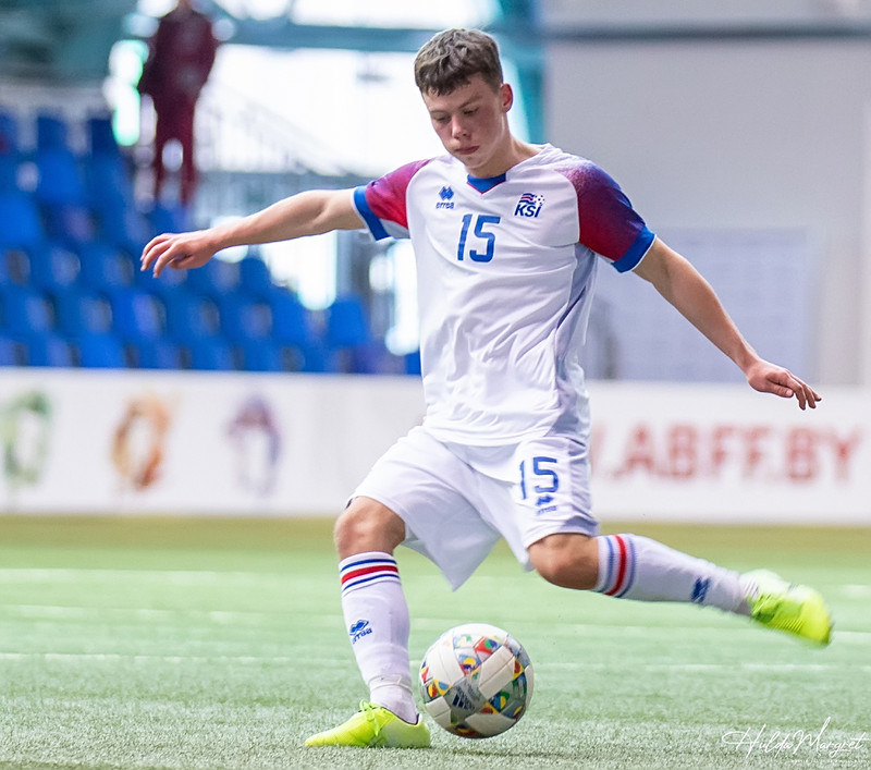 Myndaveisla: Flottur sigur U17 gegn Ísrael