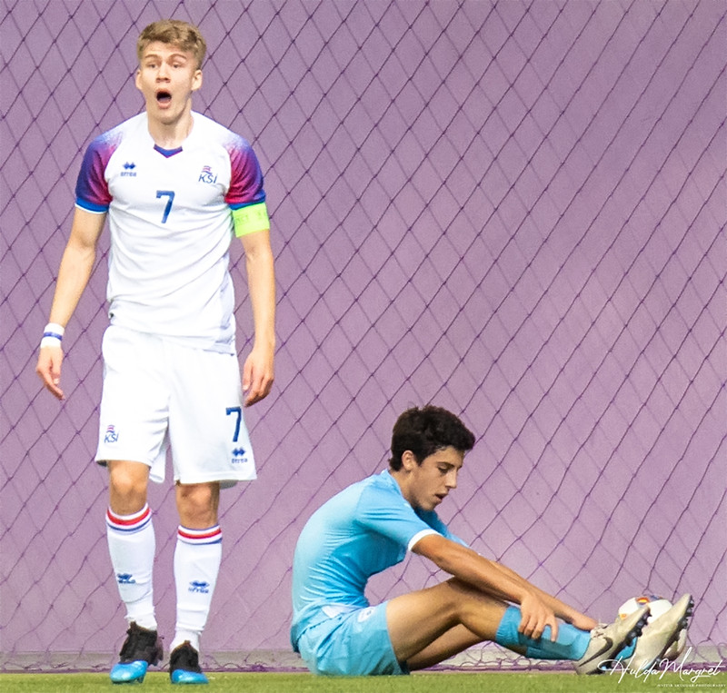 Myndaveisla: Flottur sigur U17 gegn Ísrael
