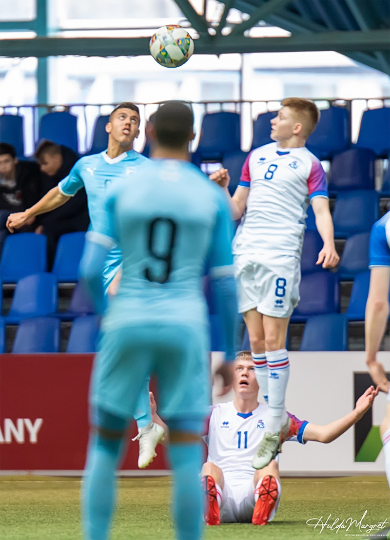 Myndaveisla: Flottur sigur U17 gegn Ísrael