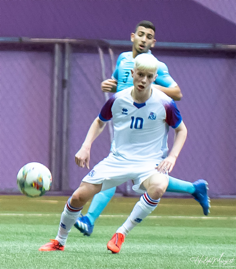 Myndaveisla: Flottur sigur U17 gegn Ísrael