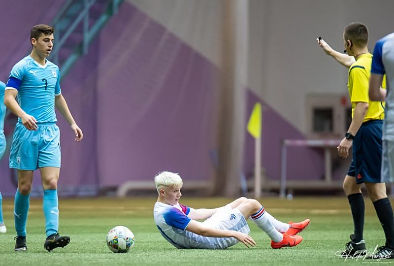 Myndaveisla: Flottur sigur U17 gegn Ísrael