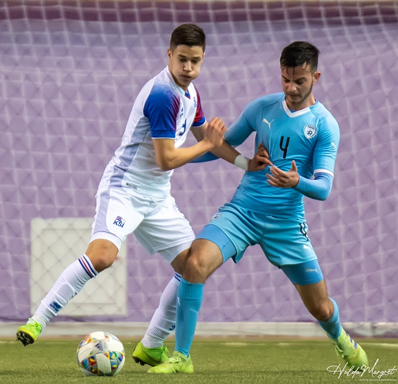 Myndaveisla: Flottur sigur U17 gegn Ísrael
