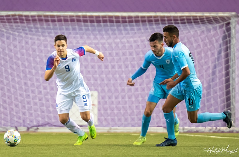 Myndaveisla: Flottur sigur U17 gegn Ísrael