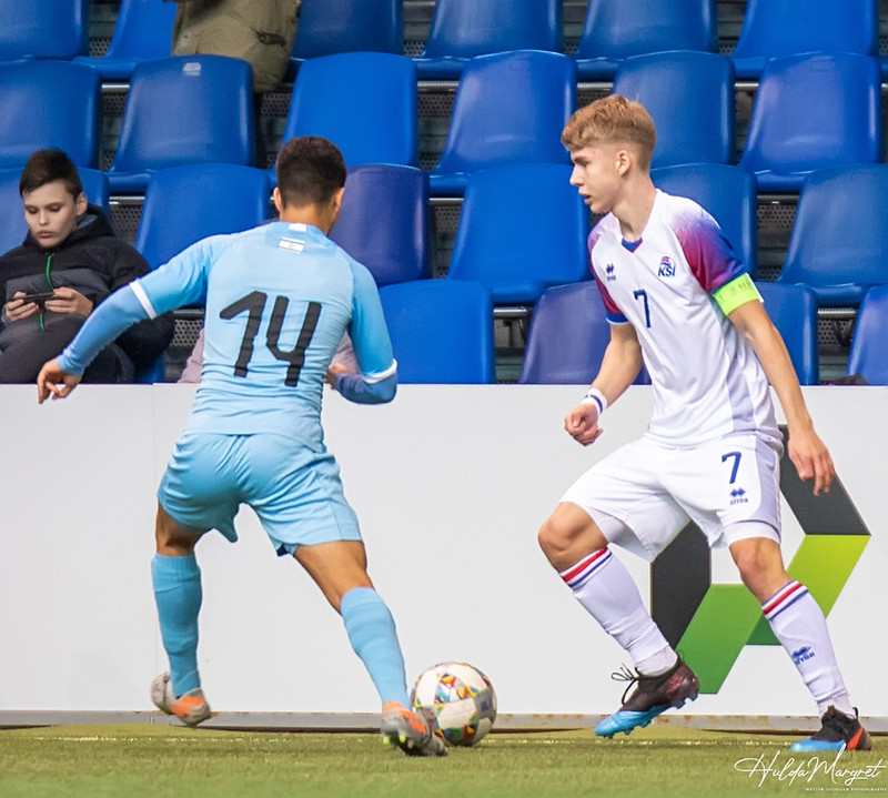 Myndaveisla: Flottur sigur U17 gegn Ísrael