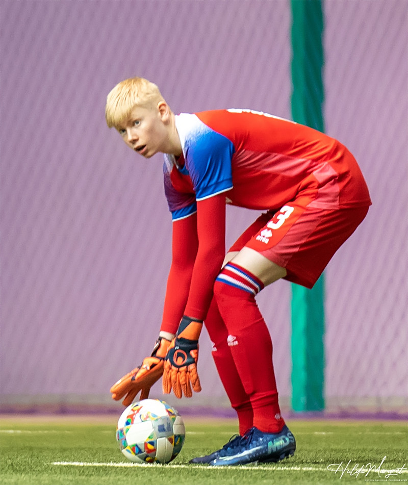 Myndaveisla: Flottur sigur U17 gegn Ísrael