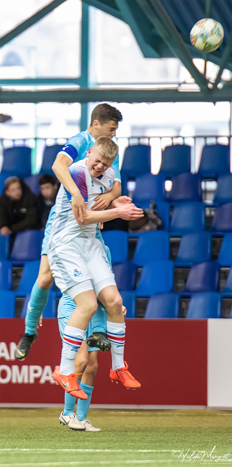 Myndaveisla: Flottur sigur U17 gegn Ísrael