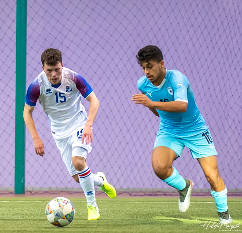 Myndaveisla: Flottur sigur U17 gegn Ísrael