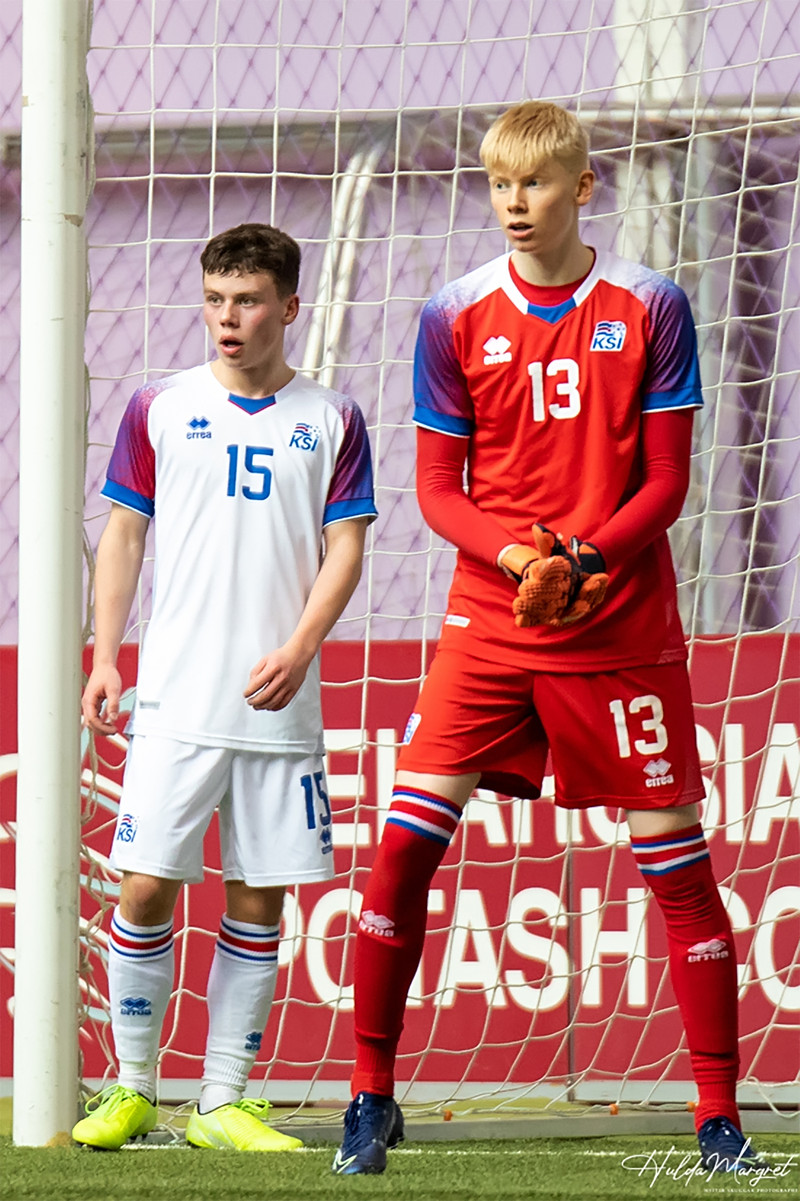 Myndaveisla: Flottur sigur U17 gegn Ísrael