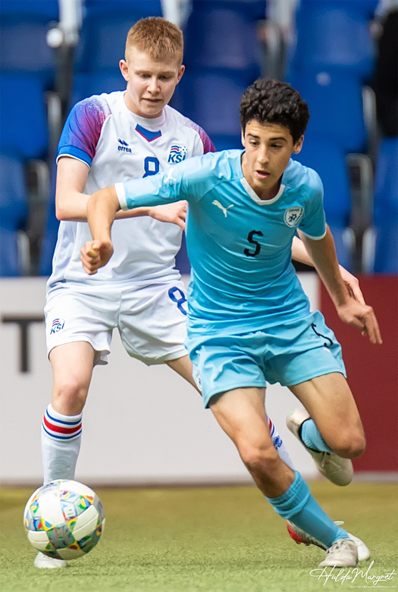 Myndaveisla: Flottur sigur U17 gegn Ísrael