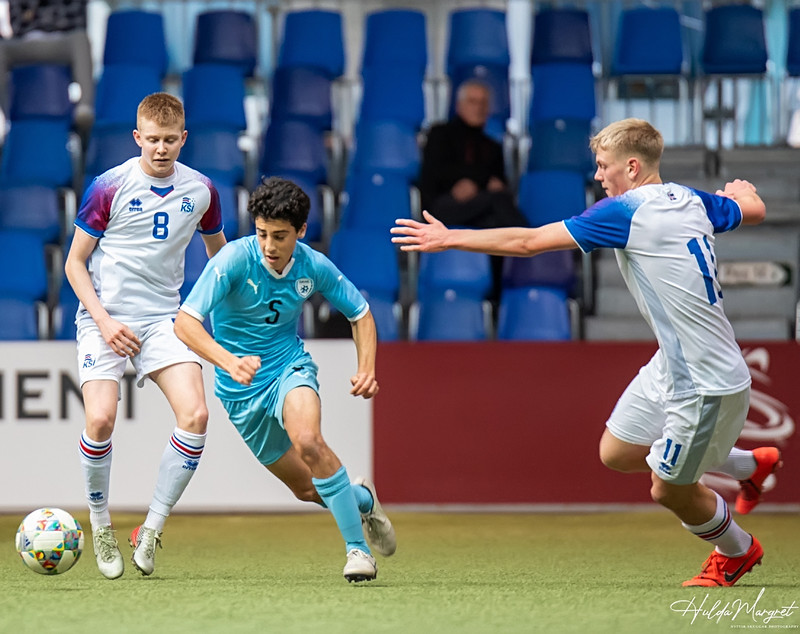 Myndaveisla: Flottur sigur U17 gegn Ísrael