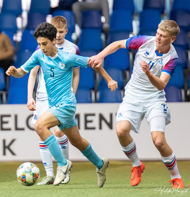 Myndaveisla: Flottur sigur U17 gegn Ísrael