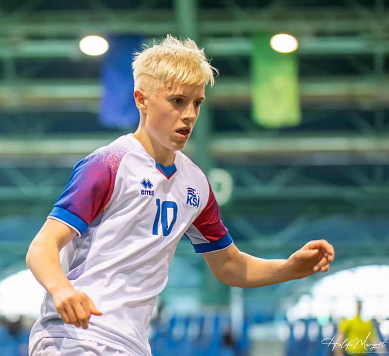Myndaveisla: Flottur sigur U17 gegn Ísrael