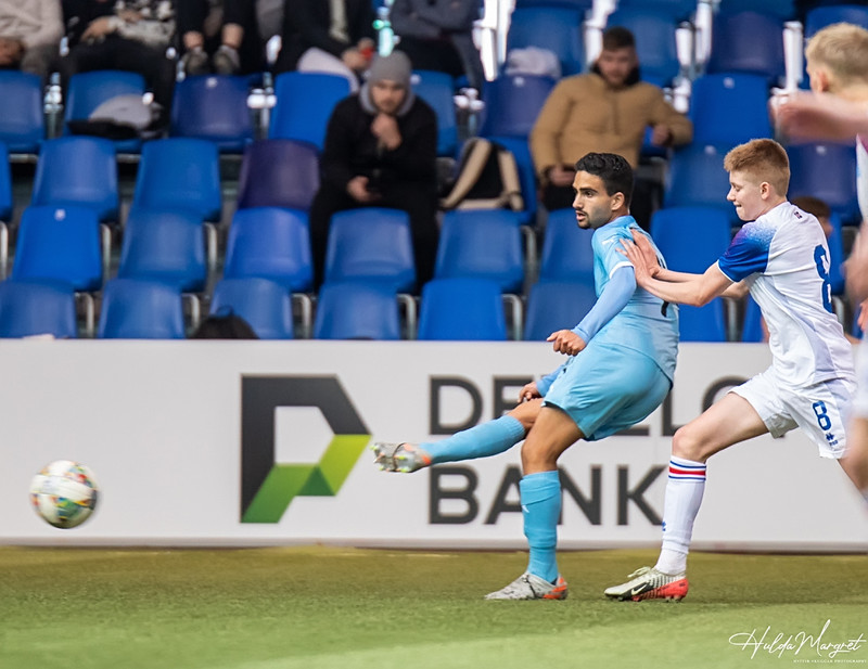 Myndaveisla: Flottur sigur U17 gegn Ísrael