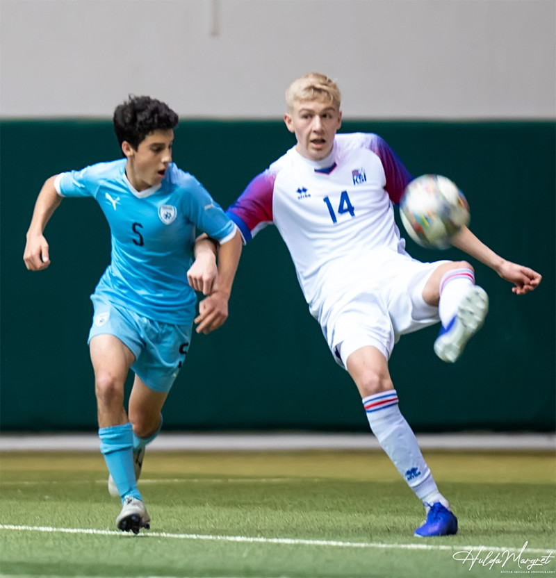 Myndaveisla: Flottur sigur U17 gegn Ísrael