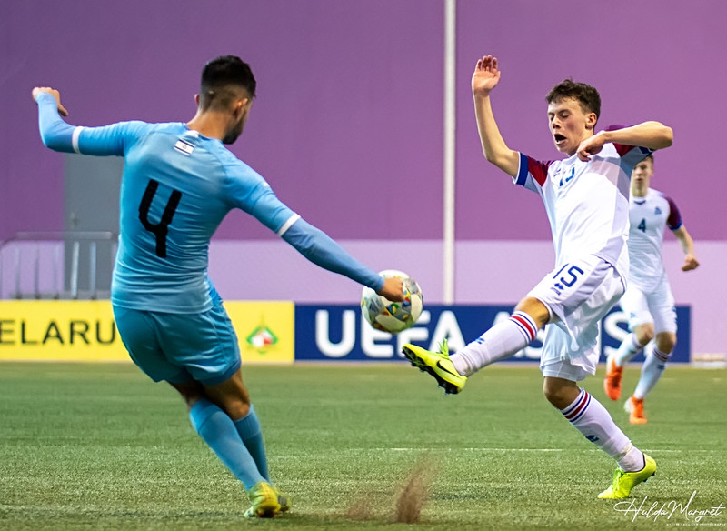 Myndaveisla: Flottur sigur U17 gegn Ísrael