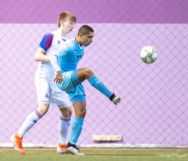 Myndaveisla: Flottur sigur U17 gegn Ísrael
