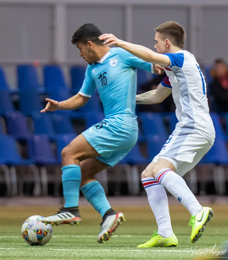 Myndaveisla: Flottur sigur U17 gegn Ísrael