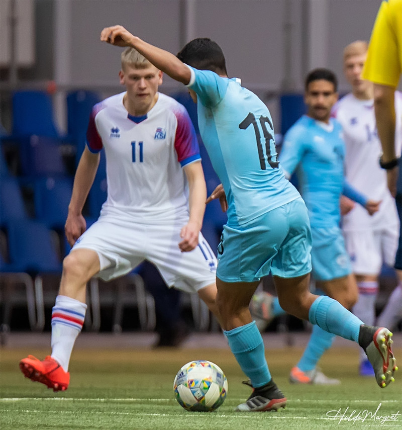 Myndaveisla: Flottur sigur U17 gegn Ísrael