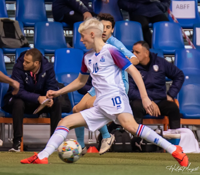 Myndaveisla: Flottur sigur U17 gegn Ísrael