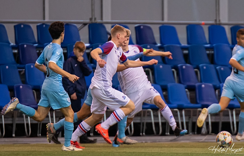 Myndaveisla: Flottur sigur U17 gegn Ísrael