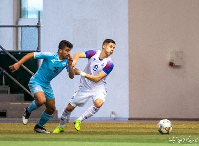 Myndaveisla: Flottur sigur U17 gegn Ísrael