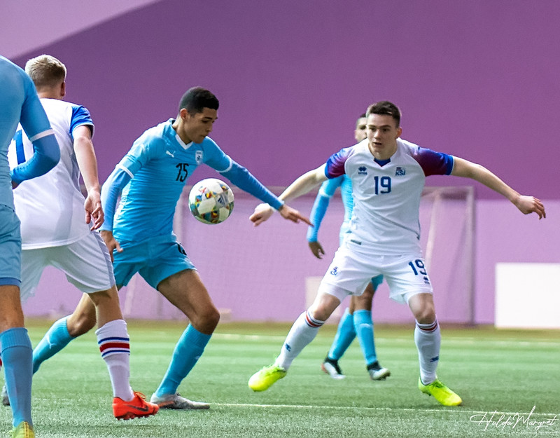 Myndaveisla: Flottur sigur U17 gegn Ísrael