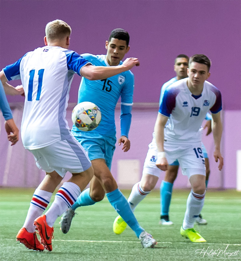 Myndaveisla: Flottur sigur U17 gegn Ísrael