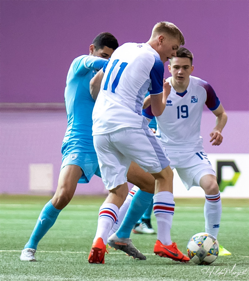 Myndaveisla: Flottur sigur U17 gegn Ísrael