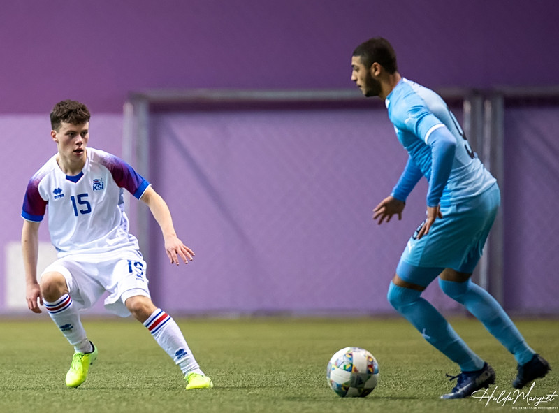 Myndaveisla: Flottur sigur U17 gegn Ísrael
