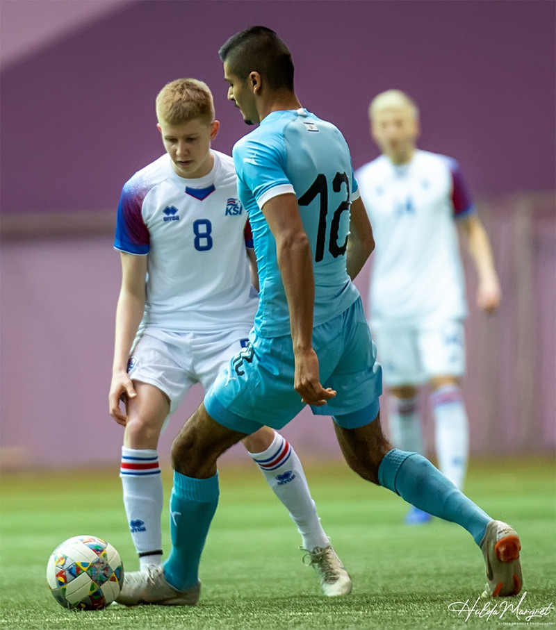 Myndaveisla: Flottur sigur U17 gegn Ísrael